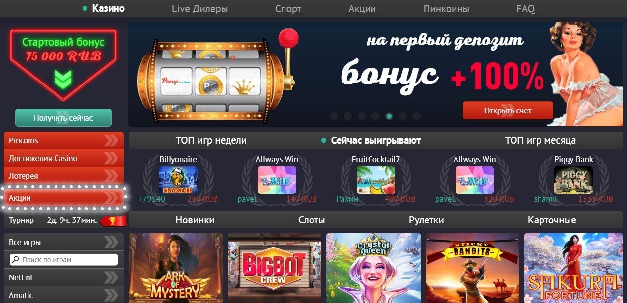 pin up online casino su com